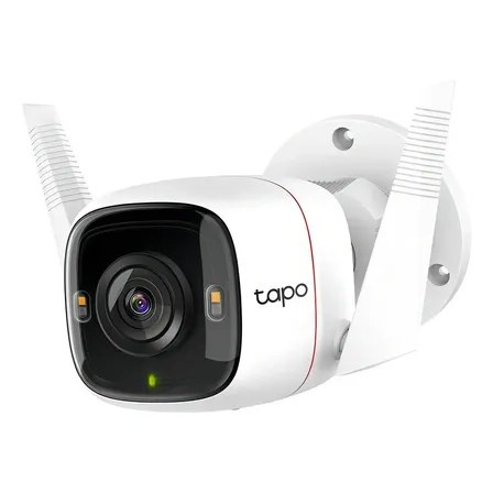 Câmera de segurança TP-Link Tapo C320WS 2K 4MP WiFi Branco IP66