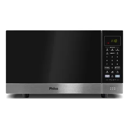 Micro-Ondas PMO30F Flat 28L Preto Espelhado Philco 220V