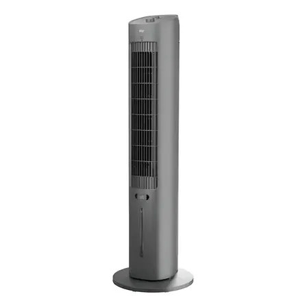 Climatizador De Ar Wap Air Fresh 4 Em 1 De Torre 127V Cor Cinza 90W 3L Bolsas De Gel Filtro Colmeia Baixo Ruído Oscilação