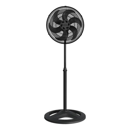 Ventilado De Coluna Turbo 6 Pás 40cm Preto Ventisol Diâmetro 40 Cm Frequência 80 Watts