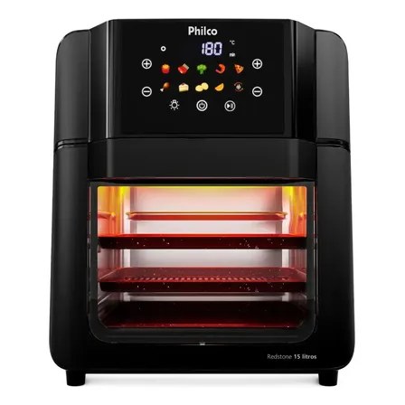 Air Fryer Oven Philco PAF15C 15L 220V Preta