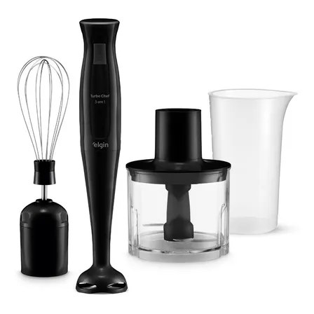 Mixer Vertical Turbo Chef Elgin 3 Em 1 200w Preto 110v Preto