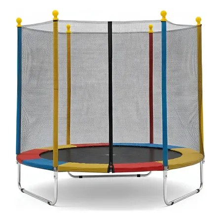 Cama Elástica Infantil Pula Pula largura 1,80m X altura 1,60m Trampolim Desmontável Eloria