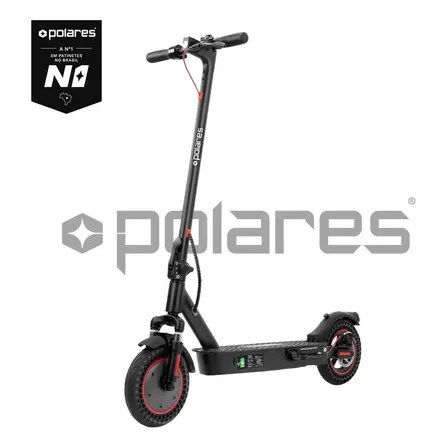 POLARES Z20PRO Patinete Elétrico Adulto Premium 500w Pneu Aderente Velocidade Máxima 32km/h Motorizado Até 30km De Autonomia Polares Cor Preto