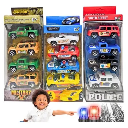 Kit 12 Carrinho De Fricção Brinquedo Infantil Menino Atacado Sortidas