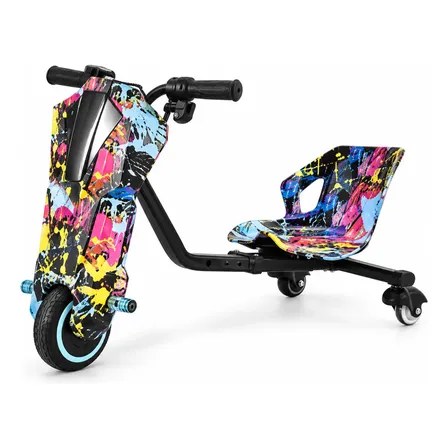 Triciclo Elétrico Infantil Drift 36v Kit Proteção E Luzes Colorido